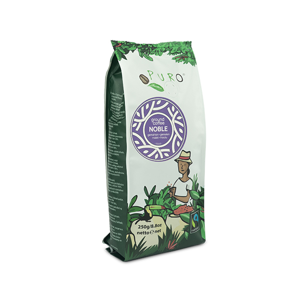 Coffee Puro Fairtrade ground 250g noble