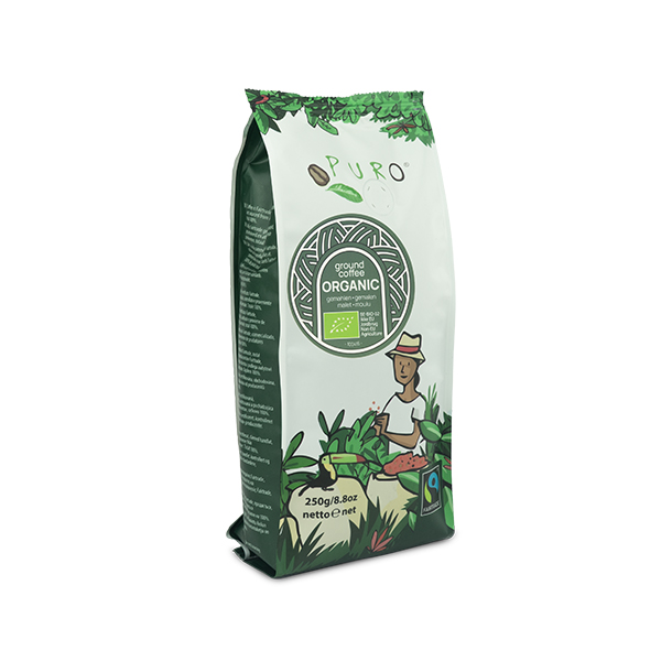 Coffee Puro Fairtrade org ground 250g