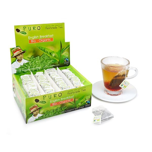 Thee Puro F/T eng. breakfast bio 100x2G