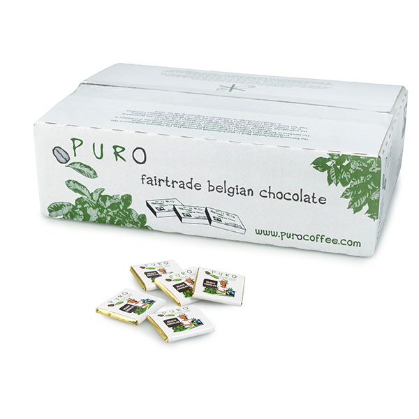 Biscuit Puro choc F/T napolit dark 250pc