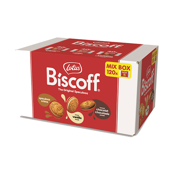 Biscuit Biscoff Mix Cream 120pc