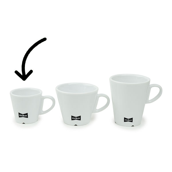 Cup design 6,5 cl Miko