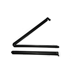 Sluitclip Zwart