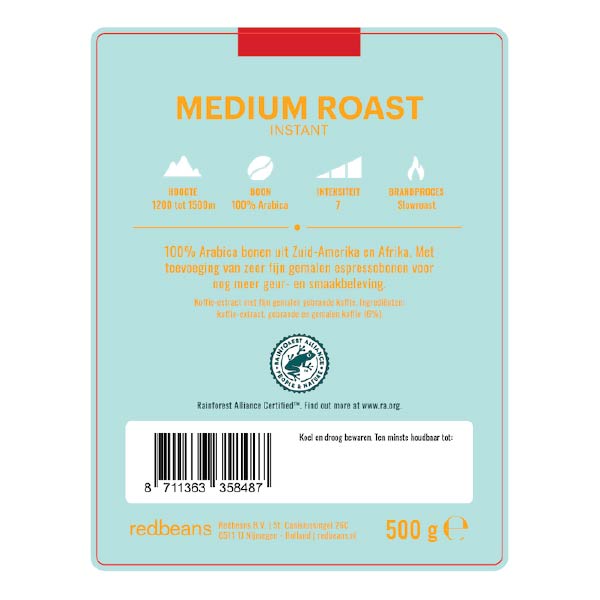 Redbeans Instant Medium Roast