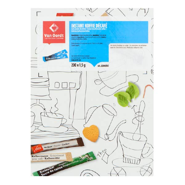 Van Oordt Instant Koffie Décafé Sticks