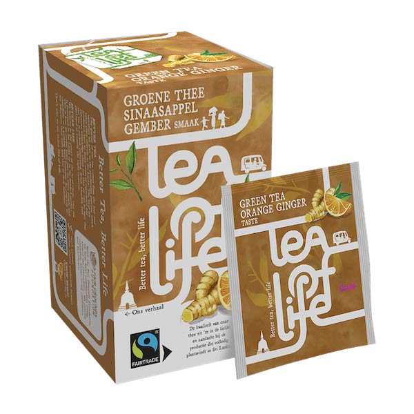 Tea Of Life Green Tea Orange Ginger