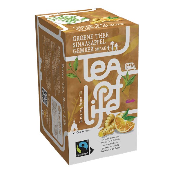 Tea Of Life Green Tea Orange Ginger