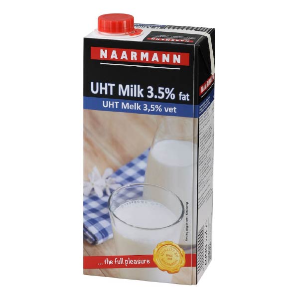 Naarmann Volle Melk UHT 12x 1 liter