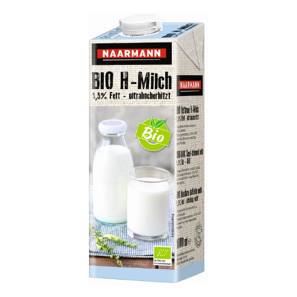 Naarmann Melk UHT BIO 1 liter