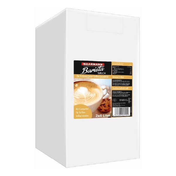 Naarmann Barista Melk Bag-in-Box 2x4 lit