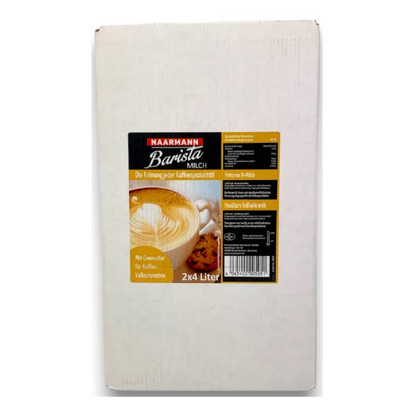 Naarmann Barista Melk Bag-in-Box 2x4 lit