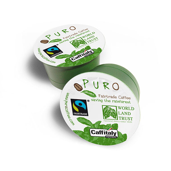 Capsules Puro4u Fairtr caffe creme 96pcs