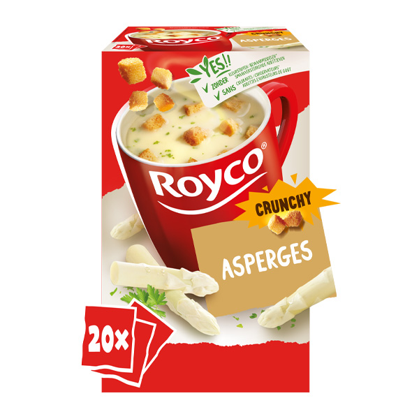 SOUP ROYCO CRUNCHY ASPARAGUS 20X