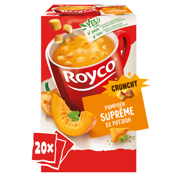 SOUP ROYCO CRUNCHY PUMPKIN SUPREME 20X