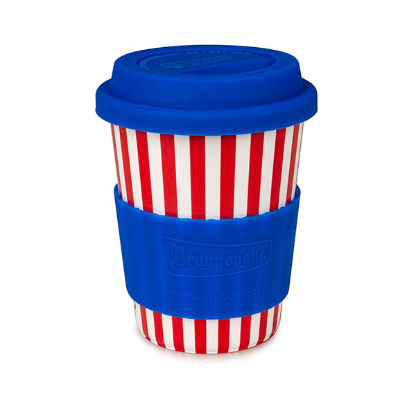 Cup reusable Bruynooghe red 25cl