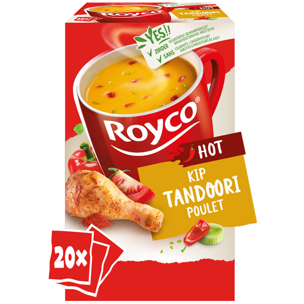 SOUP ROYCO HOT CHICKEN TANDOORI 20X