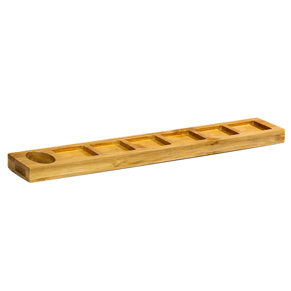 PROMO GARDEN TEA BAMBOO TRAY 6 MINI CUBE