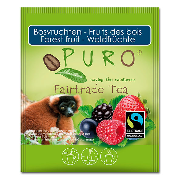 TEA PURO F/T FOREST FRUIT 25X2g