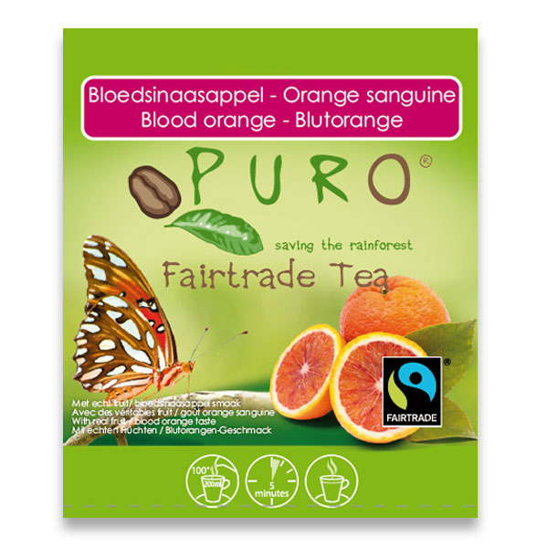 TEA PURO F/T BLOOD ORANGE 25X2,5g