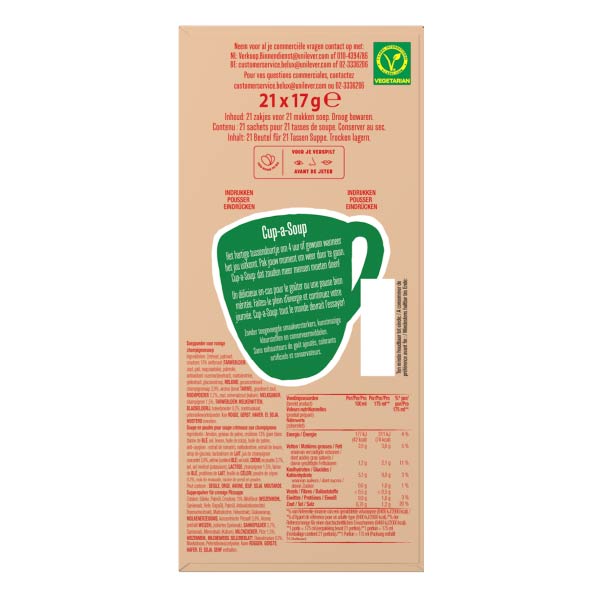 Cup-a-Soup Champignon Crème 21x
