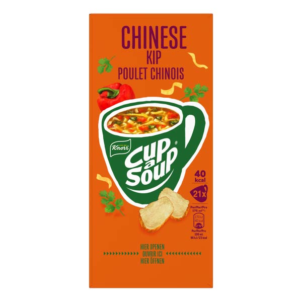 Cup-a-Soup Chinese Kip 21x