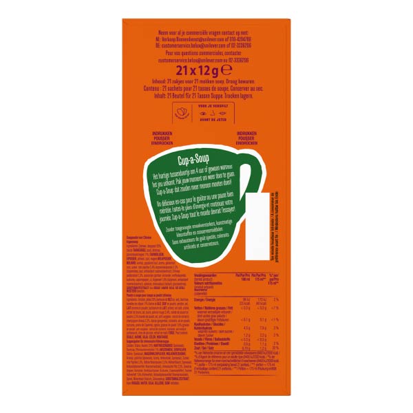 Cup-a-Soup Chinese Kip 21x