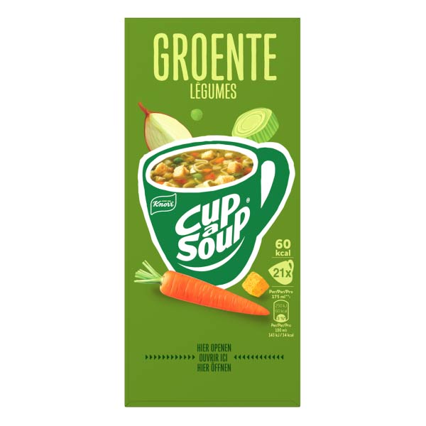 Cup-a-Soup Groente 21x