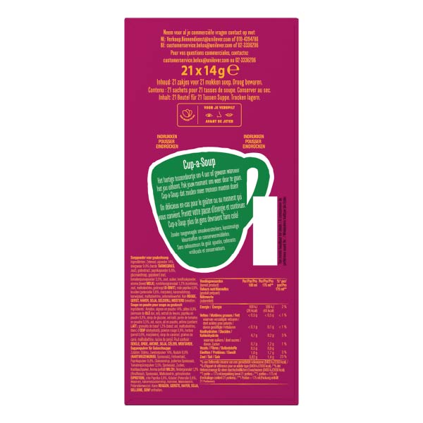 Cup-a-Soup Hongaarse Goulash 21x