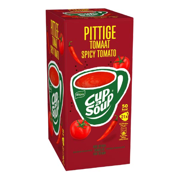 Cup-a-Soup Pittige Tomaat 21x