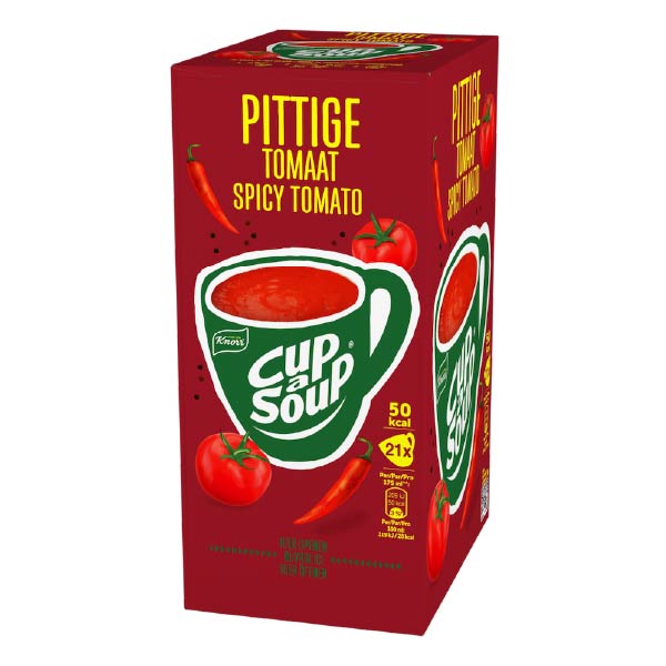 Cup-a-Soup Pittige Tomaat 21x