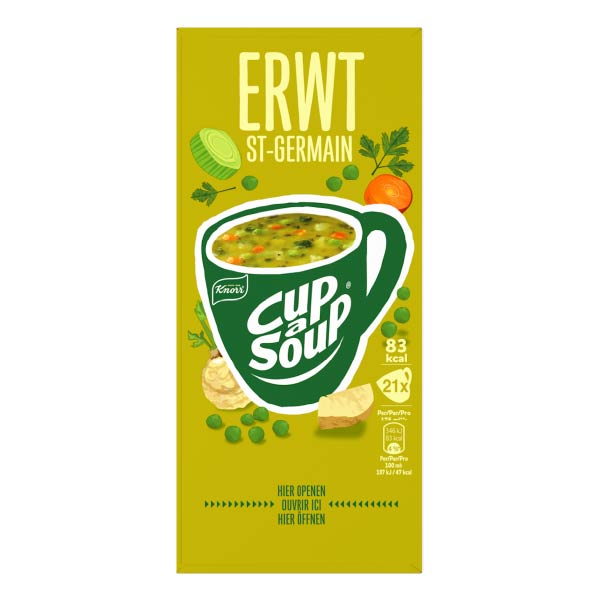 Cup-a-Soup Erwt 21x