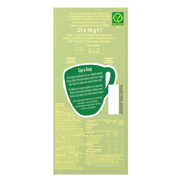 Cup-a-Soup Prei Crème 21x