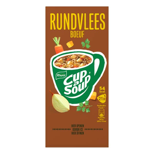 Cup-a-Soup Rundvlees 21x