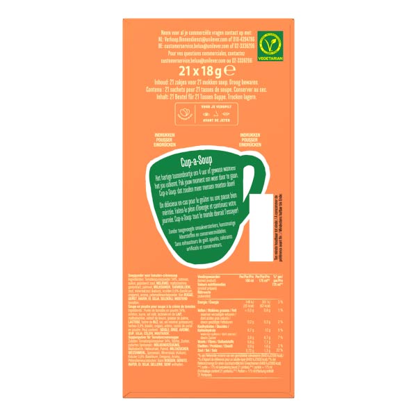 Cup-a-Soup Tomaten Crème 21x
