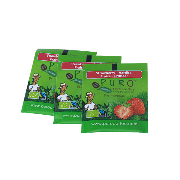 TEA PURO F/T ORG STRAWBERRY 25X1,5G