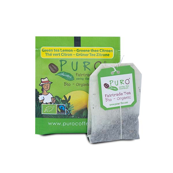 TEA PURO F/T ORG LEMON 25X1,5G