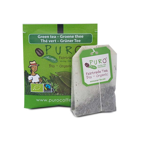 TEA PURO F/T ORG GREEN 25X1,5G