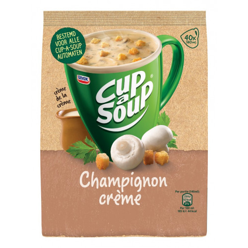 Cup-a-Soup Mushroom Cream machine bag