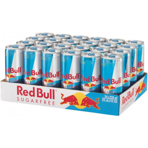 Red Bull Sugarfree slim can