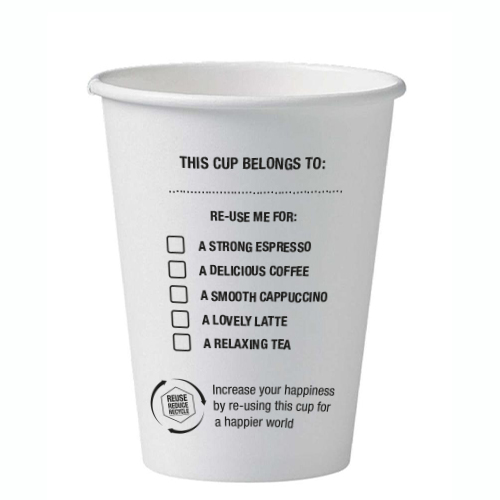 BLCK Paper cup 150ml vending