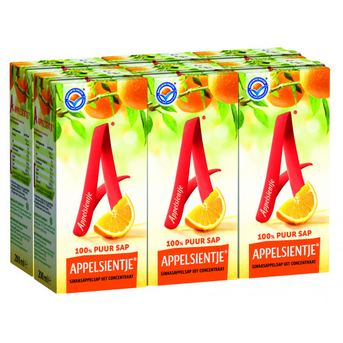 Appelsientje orange 6-pack