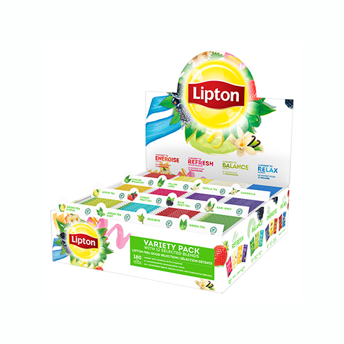 Lipton Variety Pack display 12x15 smaken
