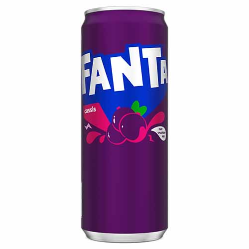 Fanta Cassis Sleekcan