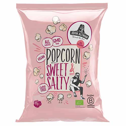 Popcorn Sweet & Salty organic 32g (8st)
